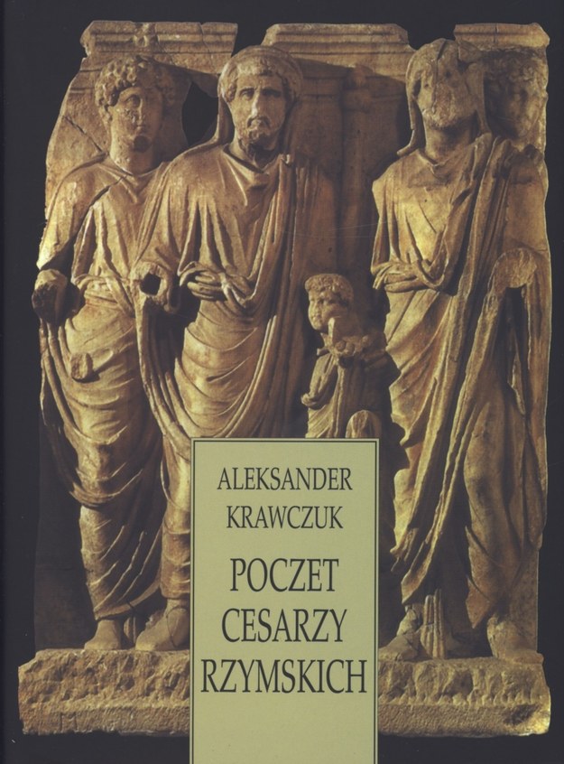 Okładka "Pocztu cesarzy rzymskich" Aleksandra Krawczuka /Wydawnictwo Iskry /Materiały prasowe