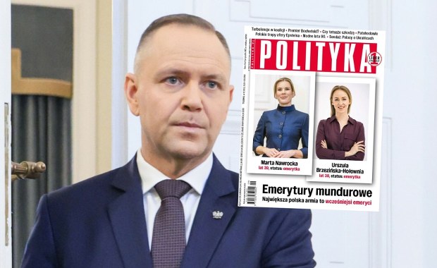 Okładka "Polityki" z Martą Nawrocką wywołała burzę. Prezydent reaguje