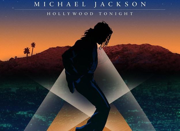 Okładka singla "Hollywood Tonight" Michaela Jacksona /