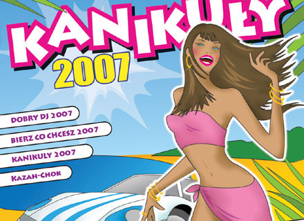 Okładka składanki "Kanikuły 2007" /