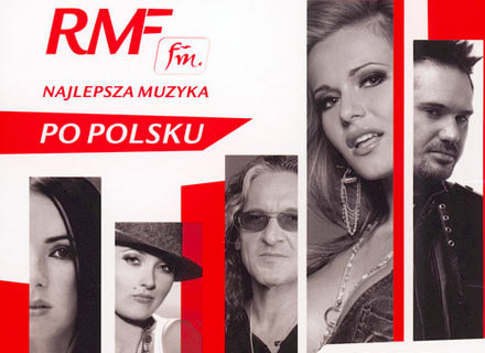Okładka składanki "RMF FM Najlepsza muzyka po polsku" /
