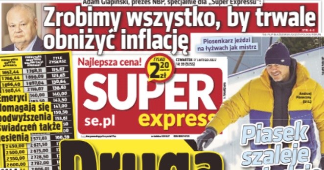 Okładka "Super Expressu" /materiał zewnętrzny