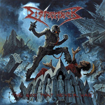 Okładka "The God That Never Was" Dismember /