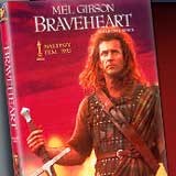 Okładka wydania DVD filmu "Braveheart" /