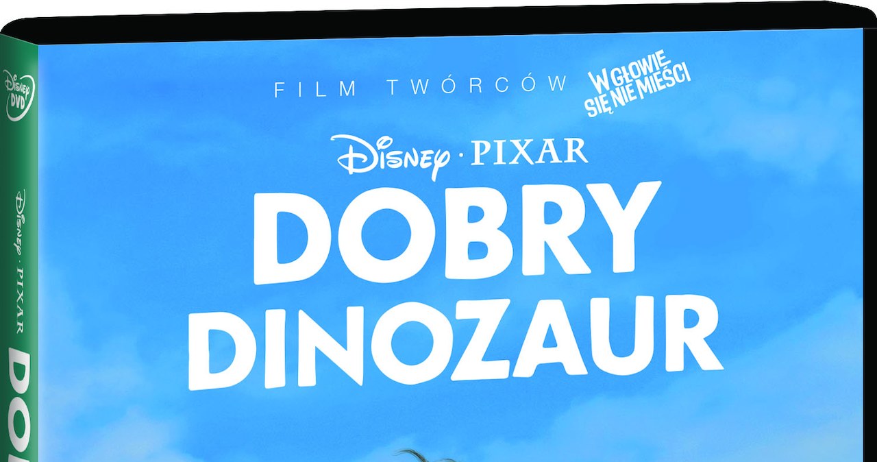 Okładka wydania DVD filmu "Dobry dinozaur" /materiały dystrybutora