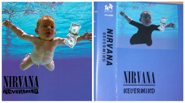 Okładki "Nevermind" Nirvany /