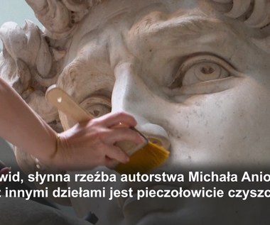Oko w oko z Dawidem. Słynna rzeźba też wymaga sprzątania
