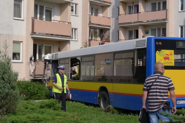 Okoliczności wypadku w Płocku wyjaśnia policja /Marcin Bednarski /PAP