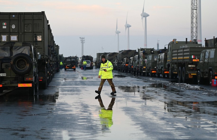 Około 11 tys. żołnierzy z 11 krajów weźmie udział w największych tegorocznych ćwiczeniach NATO w Niemczech /IMAGO/diebildwerft/Imago Stock and People /East News