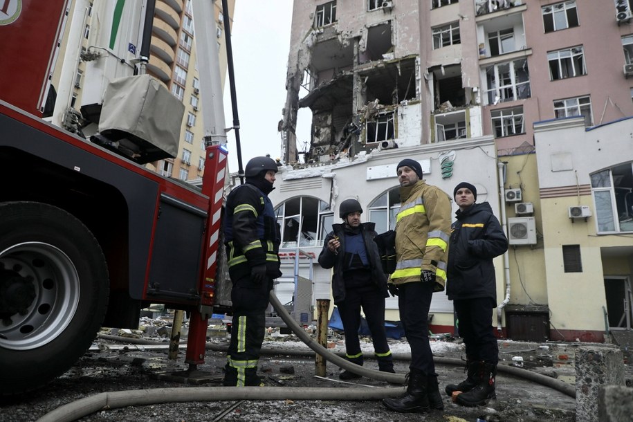 Około 600 tys. osób opuściło Kijów po zmasowanych rosyjskich atakach /Vira Svitlo/SIPA/SIPA/East News /East News