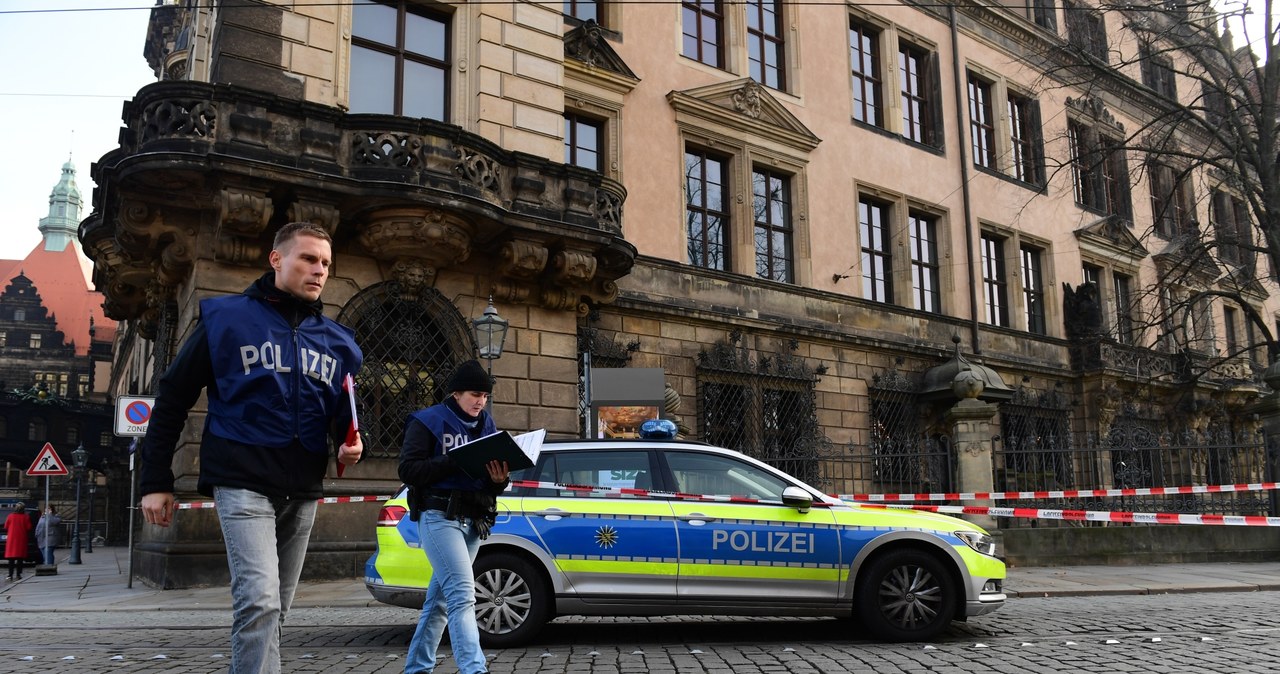 Okradziono muzealny skarbiec w Dreźnie
