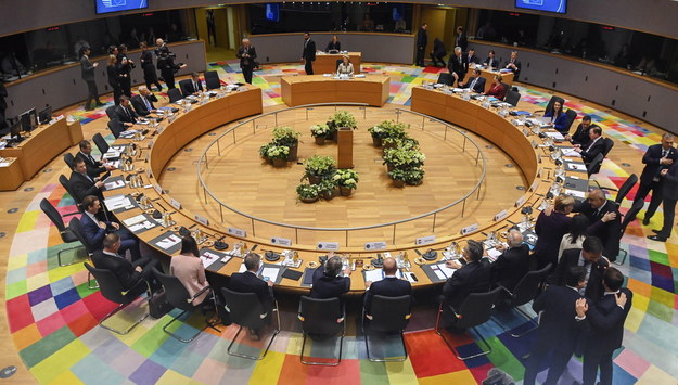 Okrągły stół w Brukseli /Riccardo Pareggiani / POOL /PAP/EPA