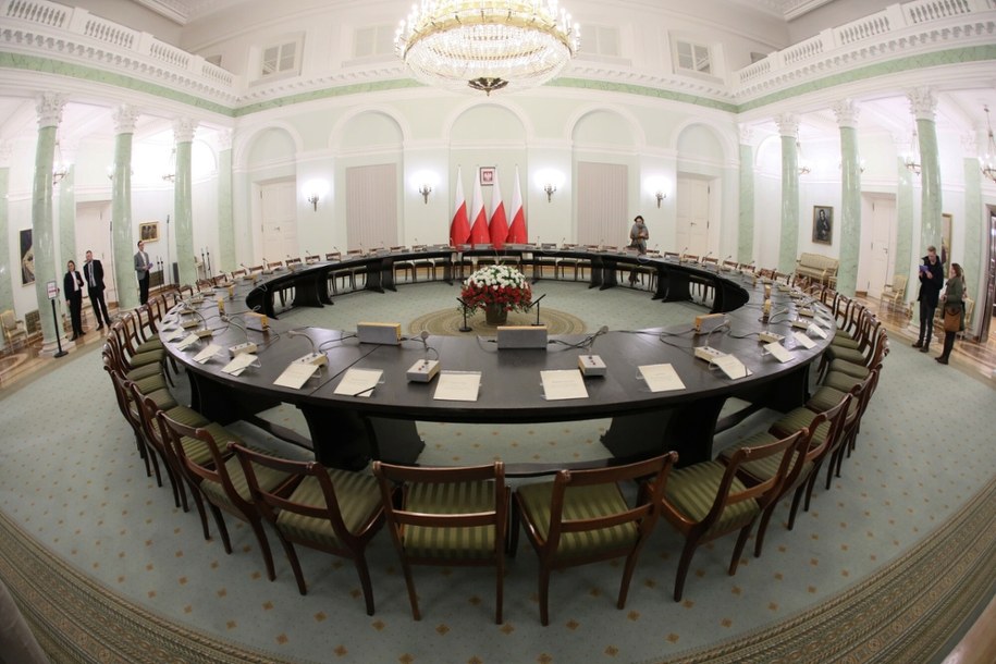 Okrągły Stół w Pałacu Prezydenckim (zdj. arch.) /Piotr Molecki /East News