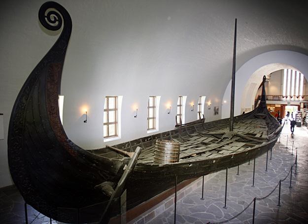 Okręg wikingów znajdujący się w muzeum w Oslo /AFP