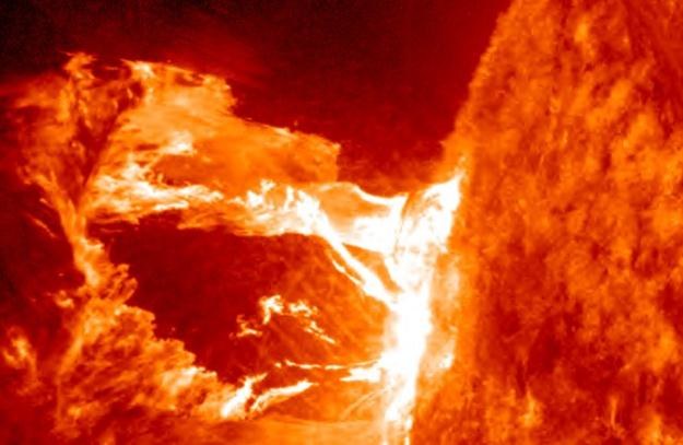 Okres wzmożonej aktywności słońca dopiero się zaczyna.    Fot. NASA /materiały prasowe