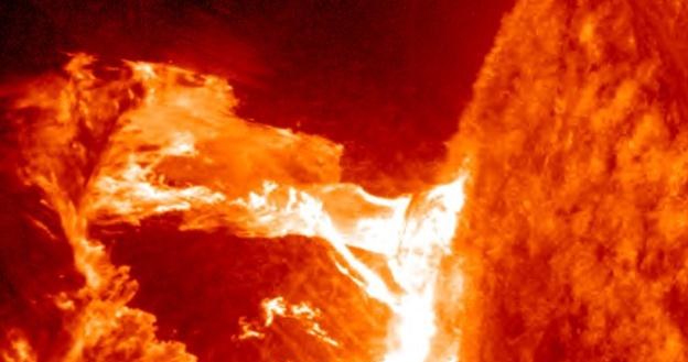 Okres wzmożonej aktywności słońca dopiero się zaczyna.    Fot. NASA /materiały prasowe