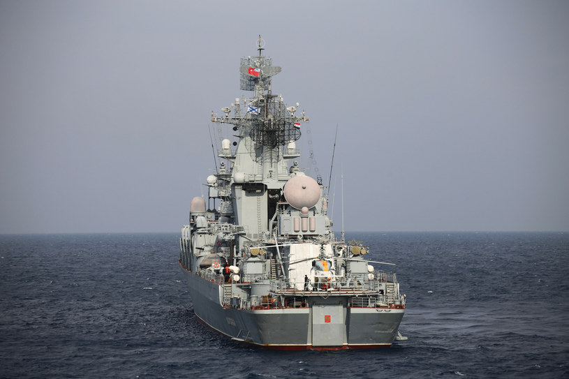 Okręt Moskwa, zdjęcie z 2015 roku /Zhang Jiye/Xinhua News /East News