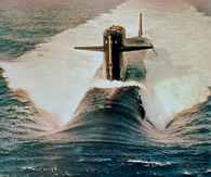 Okręt podwodny Thomas Jefferson o napędzie nuklearnym /Encyklopedia Internautica