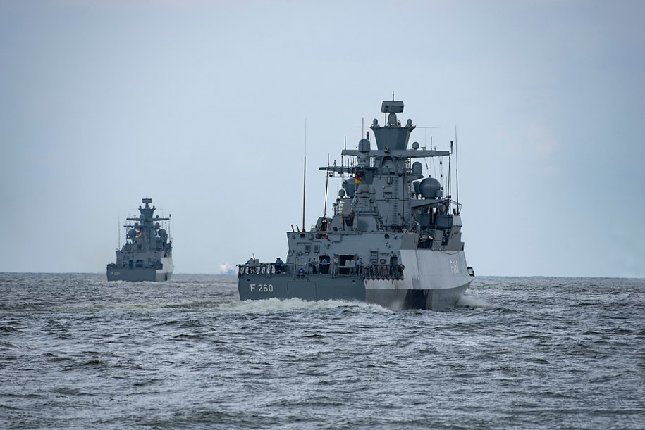 Okręty wojenne NATO na Morzu Bałtyckim, 7 czerwca 2024 r. /Shutterstock