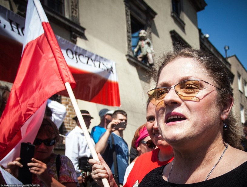 Okrzyknięta już "mistrzynią mowy polskiej", teraz stara się o tytuł "mistrzyni ciętej riposty" /Aleksandra Szmigiel-Wiśniewska /Reporter
