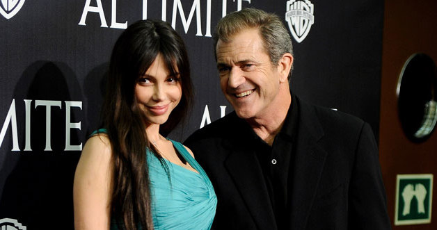 Oksana Grigorieva i Mel Gibson, fot. Carlos Alvarez &nbsp; /Getty Images/Flash Press Media