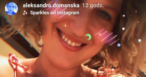 Ola Domańska pokazuje na Instagramie prawdziwą siebie (Screen: InstaStories Aleksandry Domańskiej) /Instagram