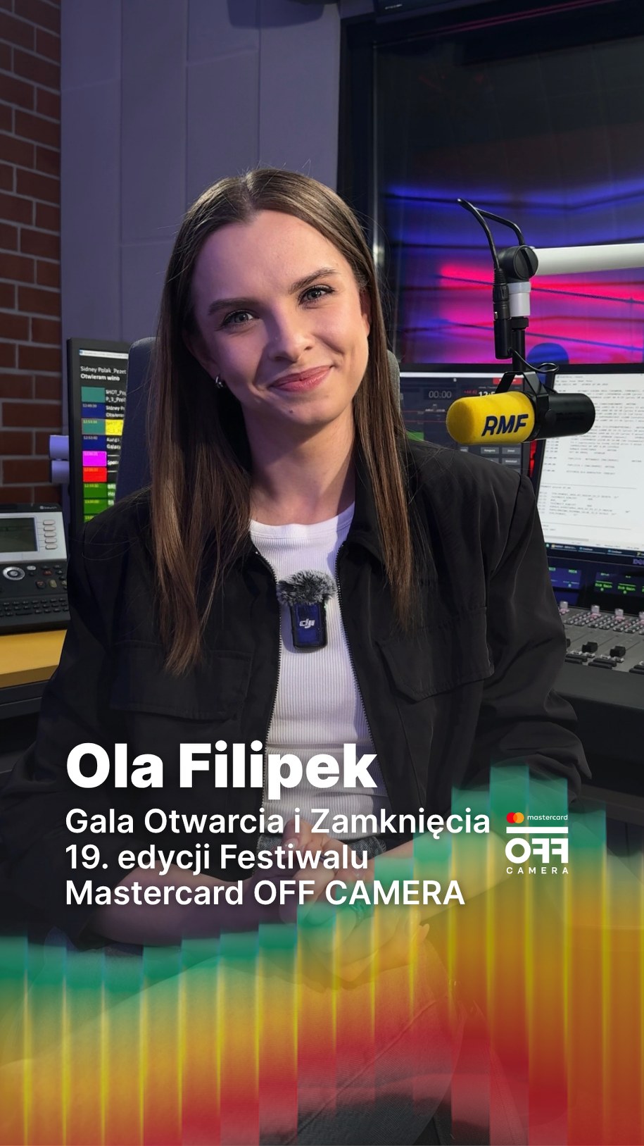 Ola Filipek drugą prowadzącą gale 19. edycji Mastercard OFF CAMERA /materiały prasowe /