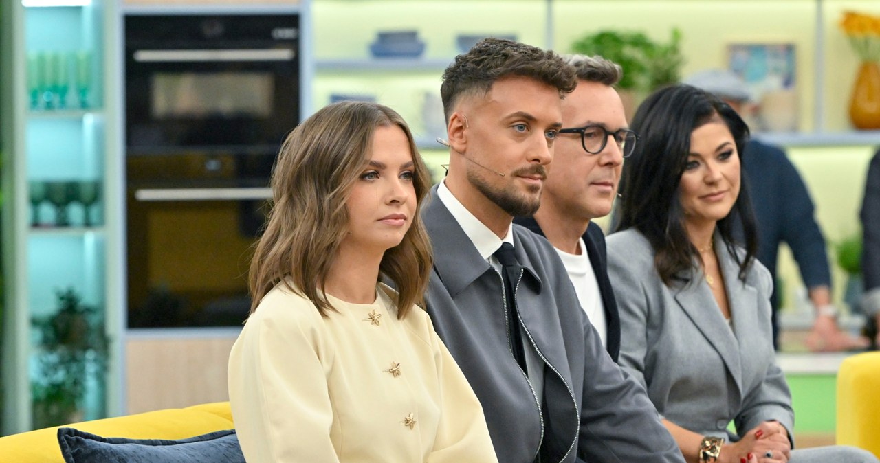 Ola Filipiak, Aleksander Sikora, Maciej Kurzajewski, Katarzyna Cichopek w "halo tu polsat" /AKPA /AKPA