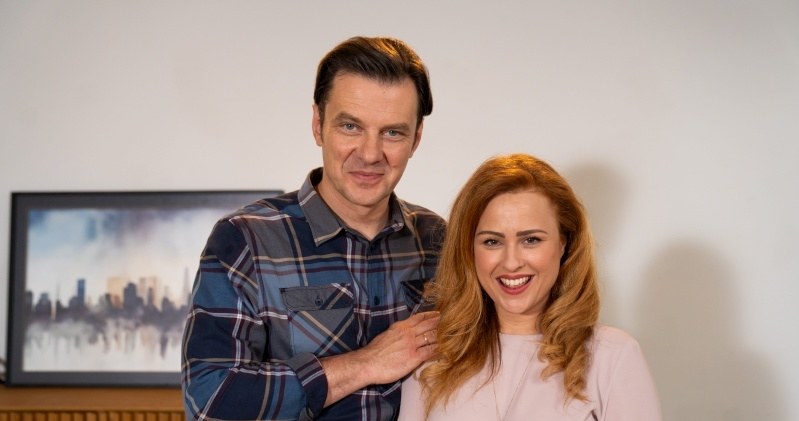 Ola (Kaja Paschalska) zagrozi mężowi (Marcin Kwaśny) wyprowadzką! Będzie rozwód? /Źródło: AIM