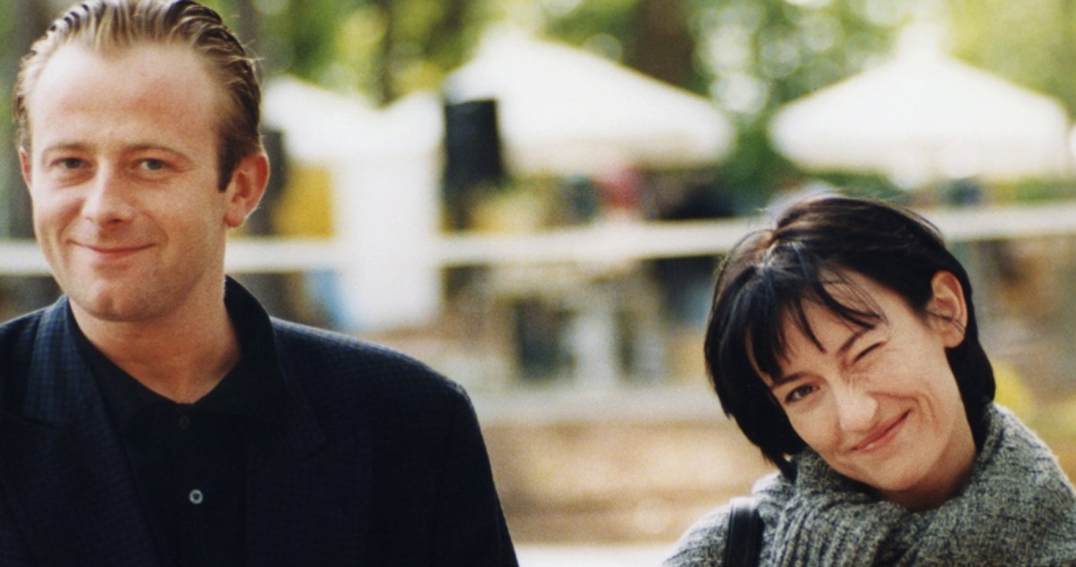 Olaf Lubaszenko i Katarzyna Groniec w 2001 roku /Żyburtowicz /AKPA