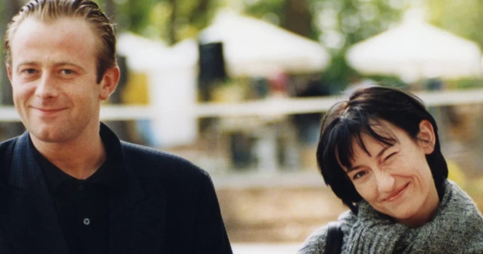 Olaf Lubaszenko i Katarzyna Groniec w 2001 roku /AKPA