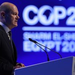 Olaf Scholz na COP27 ostrzegł przed powrotem do gazu, węgla i ropy