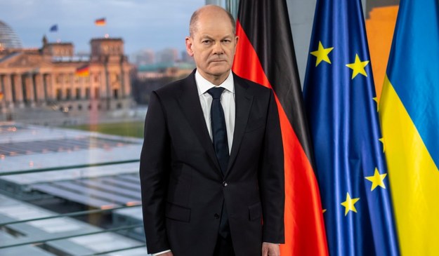 Olaf Scholz /HANNIBAL HANSCHKE / POOL /PAP/EPA