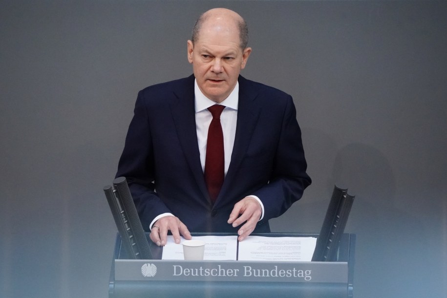 Olaf Scholz /Clemens Bilan /PAP/EPA
