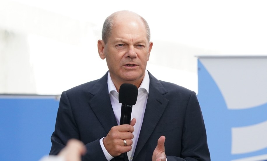 Olaf Scholz /Clemens Bilan /PAP/EPA