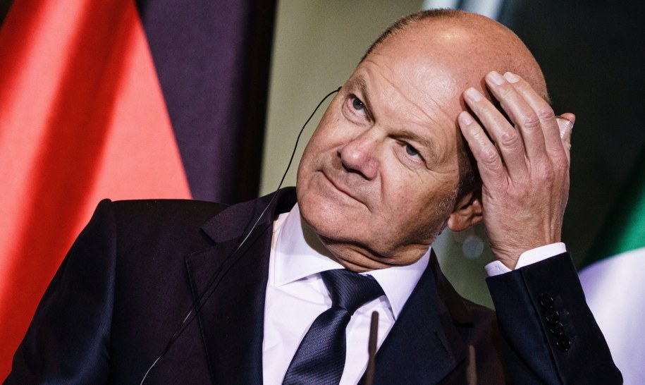 Olaf Scholz /Clemens Bilan /PAP/EPA