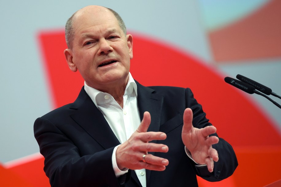 Olaf Scholz /Clemens Bilan /PAP/EPA