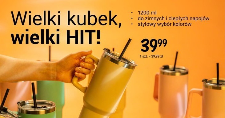 Olbrzymi kubek znów w Rossmannie! /Rossmann /INTERIA.PL