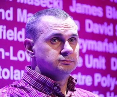 Ołeh Sencow w Warszawie: Nasiąkłem cierpieniem jak palacz nikotyną