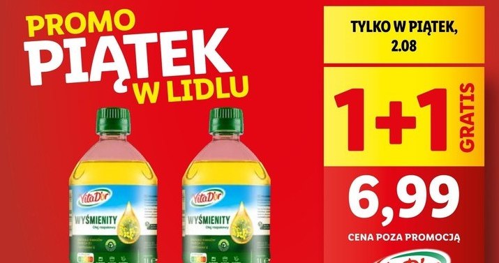 Olej 1+1 gratis w Lidlu! /Lidl /INTERIA.PL