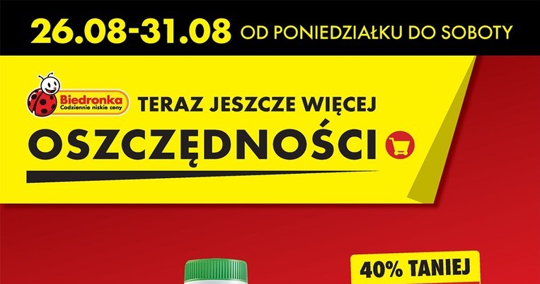 Olej Kujawski 40% taniej /Biedronka /INTERIA.PL