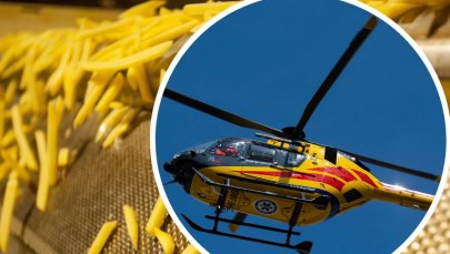 Olej z frytkownicy poparzył na 13-latka. Wezwano LPR