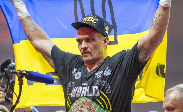 Ołeksandr Usyk na krótko zatrzymany na lotnisku w Krakowie