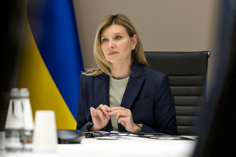 Ołena Zełenska, pierwsza dama Ukrainy /Abaca /East News