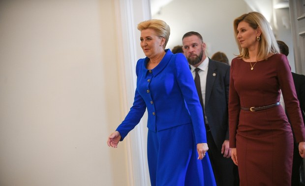 Ołena Zełenska w Polsce. Jakie relacje łączą ją z Agatą Dudą?