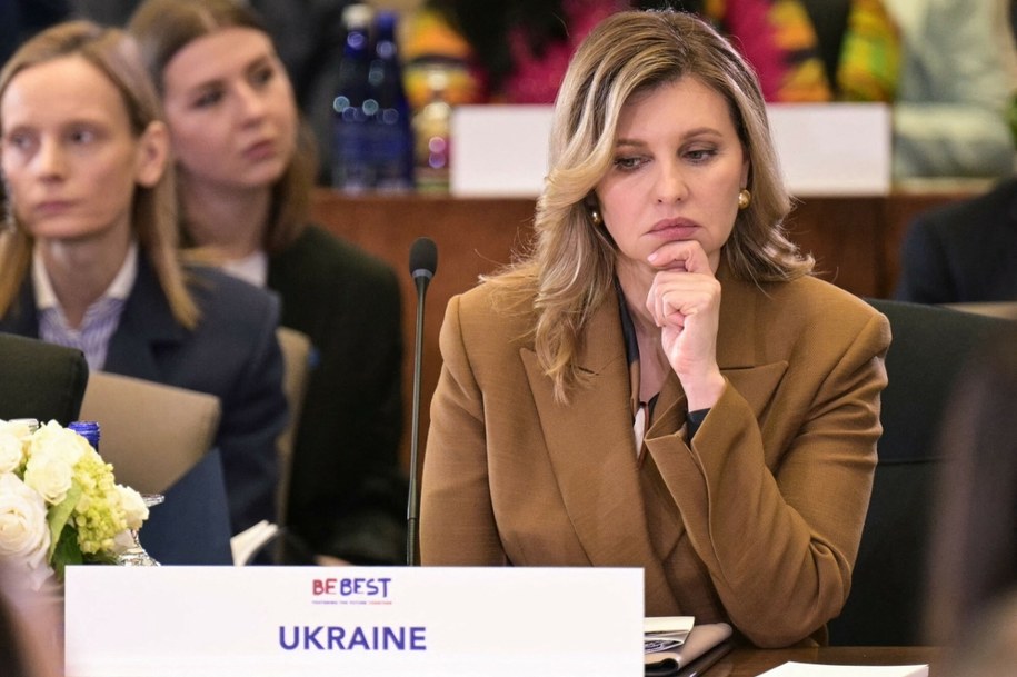 Ołena Zełenska, żona prezydenta Ukrainy Wołodymyra Zełenskiego /OLIVER CONTRERAS/AFP/East News /East News
