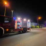 Oleśnica: Pożar przyczepy, w środku zwłoki mężczyzny