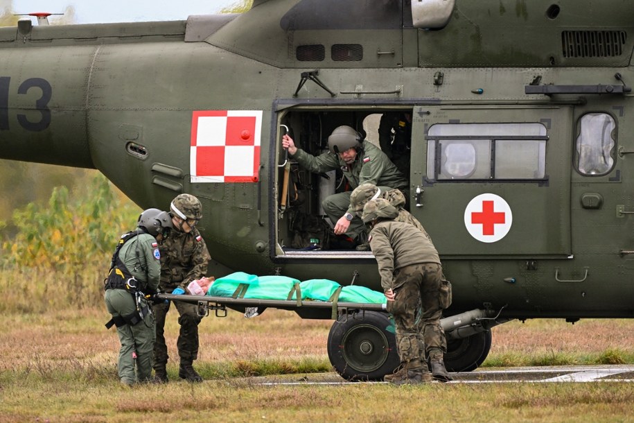 Oleszno, ćwiczenia Dzielny Tygrys 2025 / 	Marcin Bielecki    /PAP