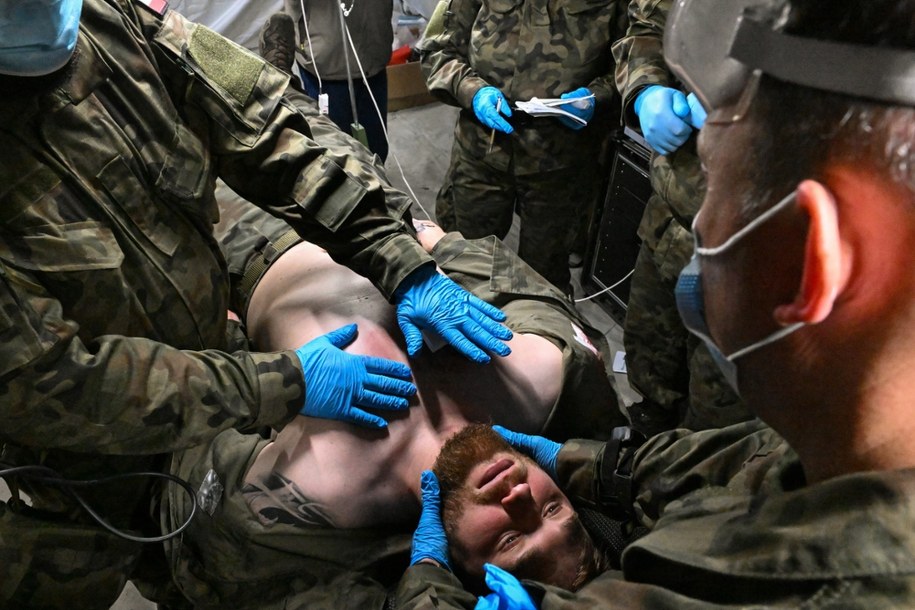 Oleszno, ćwiczenia Dzielny Tygrys 2025 /	Marcin Bielecki   /PAP