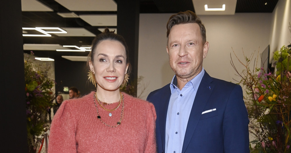 Olga Bołądź i Wojciech Błach - Wiosenna ramówka Polsat i Polsat Box Go /Jacek Kurnikowski /AKPA